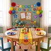 3 Pcs Back to School Table Runner First Day of