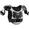 Fox Racing Pee Wee Titan Roost Deflector - Youth Small/Medium/Black/Silver