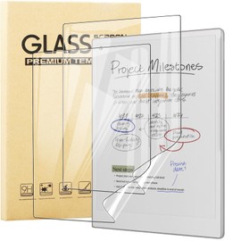 KUSINHOKA Screen Protector for Remarkable Paper Pro 2024 11.8 Inch, Pack of 2 [Anti-Scratch] Soft PET Anti-Fingerprint Film, Anti-Bubble HD Clear [High Sensitivity] Screen Protector