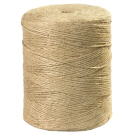 Aviditi Fiber Jute Twine, 3-Ply, 5000', 84 lbs. Tensile Strength, Natural (TWJ500)