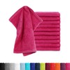 Pack of 10 Flannels in many colours 30 x 30