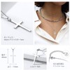 ChicSilver Skull Necklace, Men's, 925 Silver, Metal Allergy, Women's Pendant,