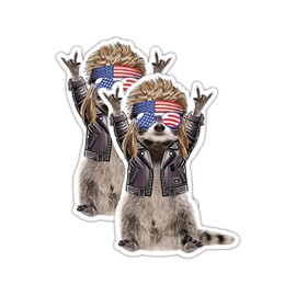 IMPERIAL VIBES - Rocking Raccoon Sticker - Vinyl Decal for Truck and Van – Indoor & Outdoor Use for Laptop Decal – Waterproof Sticker for Waterbottle - Decals for Car Bumper & Window - Imp 141