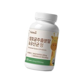 굿소일 발효굴추출분말 프로바이오틱스 정제 60정 Goodsoil Fermented Oyster Extract Powder Probiotics Tablets 60 Tablets