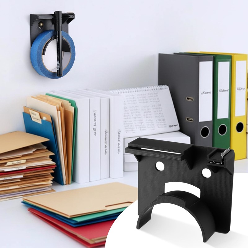 Kitchen Tape Dispenser for Labeling, Fits 0.94" Painter's Tape (3"