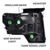 G-PLUS Headlights Compatible with Ford F150 2009-2014 Headlamps Pair Left