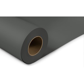 Denny Manufacturing - Seamless Paper Backdrop for Photography, Gray Seamless Paper Roll - Dark Gray (107 in x 36 ft) Includes Free Roll Black Gaffer Tape (2 in x 13 ft)