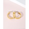 Limerencia G23 Pure Titanium Hypoallergenic Hoop Earrings for Women Sensitive