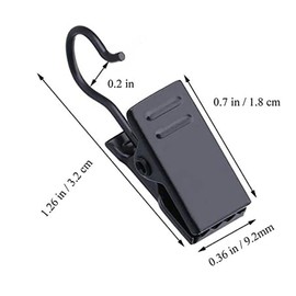 50 Stück Klammern mit Haken,Metall Gardinen Hängenden Haken,Gardinen Metall Klammern mit Haken,Edelstahl Metall Vorhang Clips mit Haken,gut für zu Hause ,Weihnachtsschmuck, Handtücher, Vorhänge, Fotos