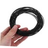 BUGUUYO Abs 1.75mm 10m Roll 3D Printing Material Black 3D