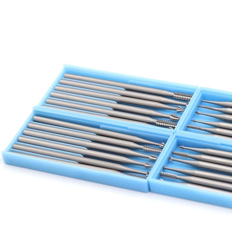 6Pcs Engraving Blade Set, Medium Tungsten Steel Rotary Cutters Router