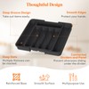 Lifewit Silverware Drawer Organizer, Expandable BPA Free Utensil Tray for