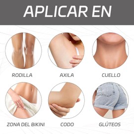 Kit de 6 Cremas corporal para cuerpo,partes privadas, axilas, rodillas, codos, parte interna de los muslos, áreas del bikini,Extractos de ingredientes naturales,Reparación después del sol