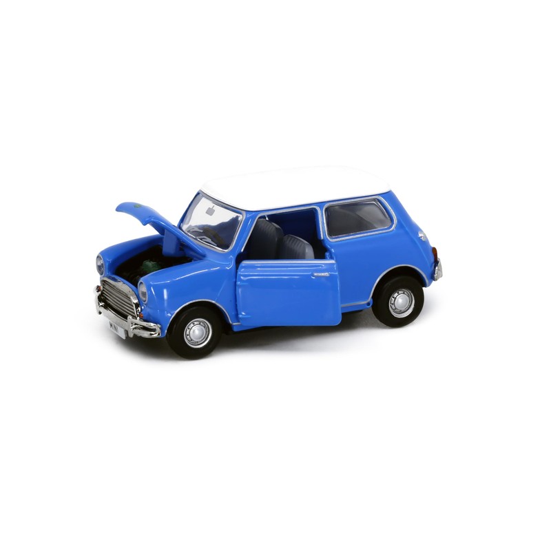 Tiny City 1/50 Mini Cooper Blue Diecast Car