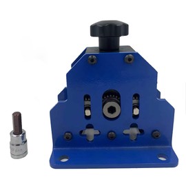 ALMHS Adjustable 3/16 to 1/4 Inch Bench Clamp Rods and Tube Pipes Straightener Straightening Machine