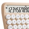 Desktop Calculator Mechanical Switch Calculator Anti-slip 12 Digits Large LCD