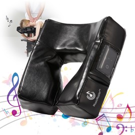 Master Massage Music Master High Fidelity Sound Face Cradle Cushion- Bluetooth Massage Pillow for Face Down Resting- Ultra Soft Massage Table Headrest Foam Headrest