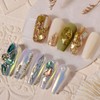 Abalone Shell Flakes for Nail Art, Mixed Size 3D Abalone