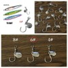 Luana® Saltwater Fishing Rigging High Strength Thick Shaft Hooks Set