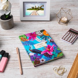 Collins Maximalism A5 Diary Week To View Academic Year 2024-25 - Blue - Weekly Mid Year Journal for Students, Teachers and Academics - MX153M.60-2425 - August 2024 to August 2025