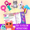 Creative Kids Felt Sewing Kit - Craft 15+ Characters -