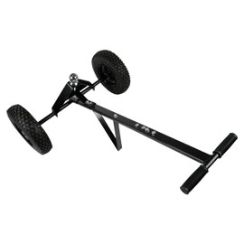 Fouwick 600LBS Capacity Trailer Dolly, 1-7/8” Hitch Ball with 12” Pneumatic Tires, Black Powder Coated Steel Trailer Mover Dolly TC003