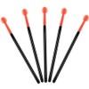 Cepillos para pestañas, 50PCS/PACK Cepillo de pestañas de silicona desechable