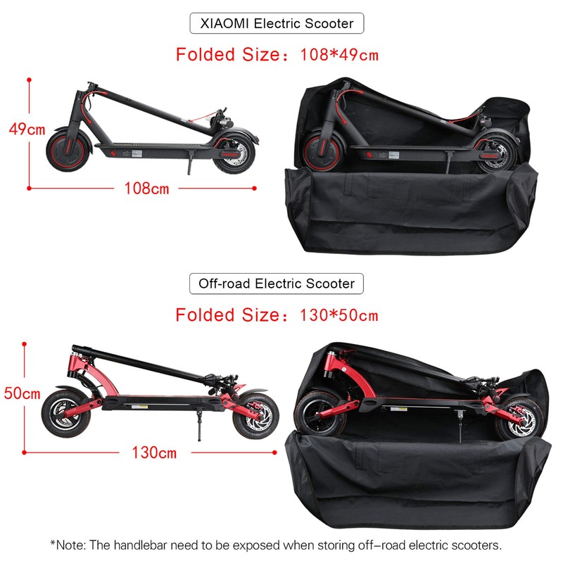 Rhinowalk Foldable E-scooter Carrying Bag Portable Electric Scooter Storage Bag