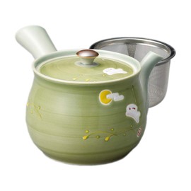 Utoya Extra Large Teapot with U (Arita Ware) [4.7 x 4.1 inches (12 x 10.5 cm), 23.6 fl oz (600 cc)] [Teapot] | Restaurants, Japanese Food, Tea, Ryokan, Hotel, Commercial Use