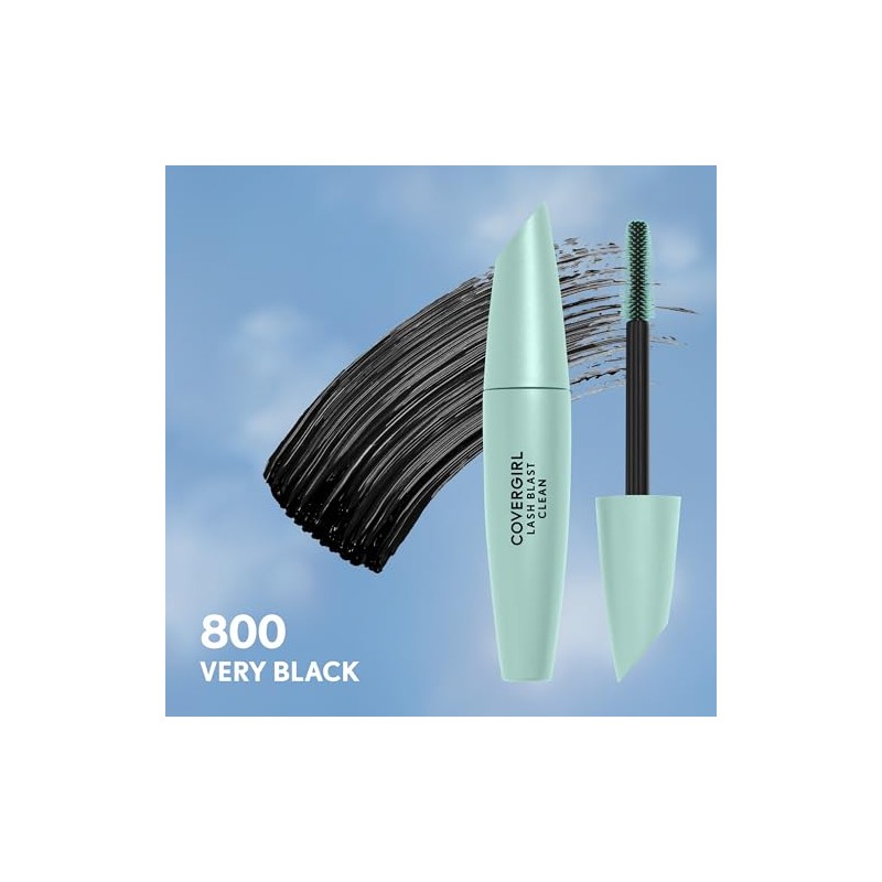 COVERGIRL Lash Blast Clean Volume Mascara, Very Black, 1 Count