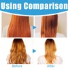 2-Piece Hair Tips Cutting Aid Stencil Pony Cutting Aid Haircut