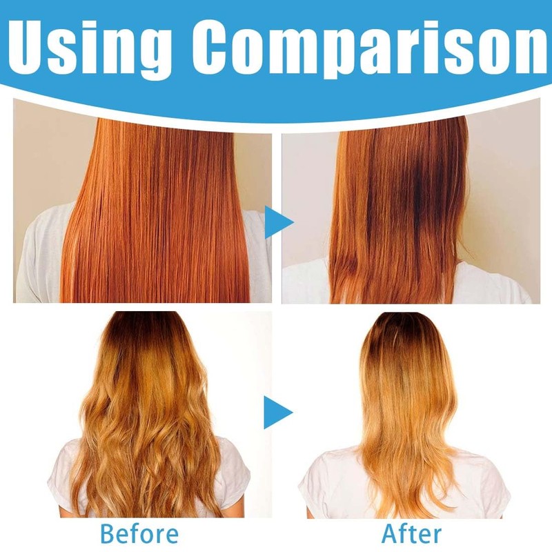 2-Piece Hair Tips Cutting Aid Stencil Pony Cutting Aid Haircut