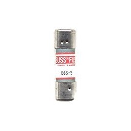 Bussmann 5 Amp Fast-acting Supplementary BBS5 Fuse, 600 Volt, BBS-5 BUSS (5 PACK)