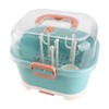 Baby Bottle Storage, Nursing Bottle Storage Box with Lid Cover