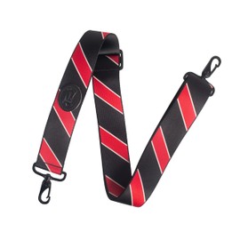 Levy's Leathers 2" Wide Polyester Spirit Case Strap Fits Most Instrument Cases with D-Ring Clips; Black, Red (MCS-004)