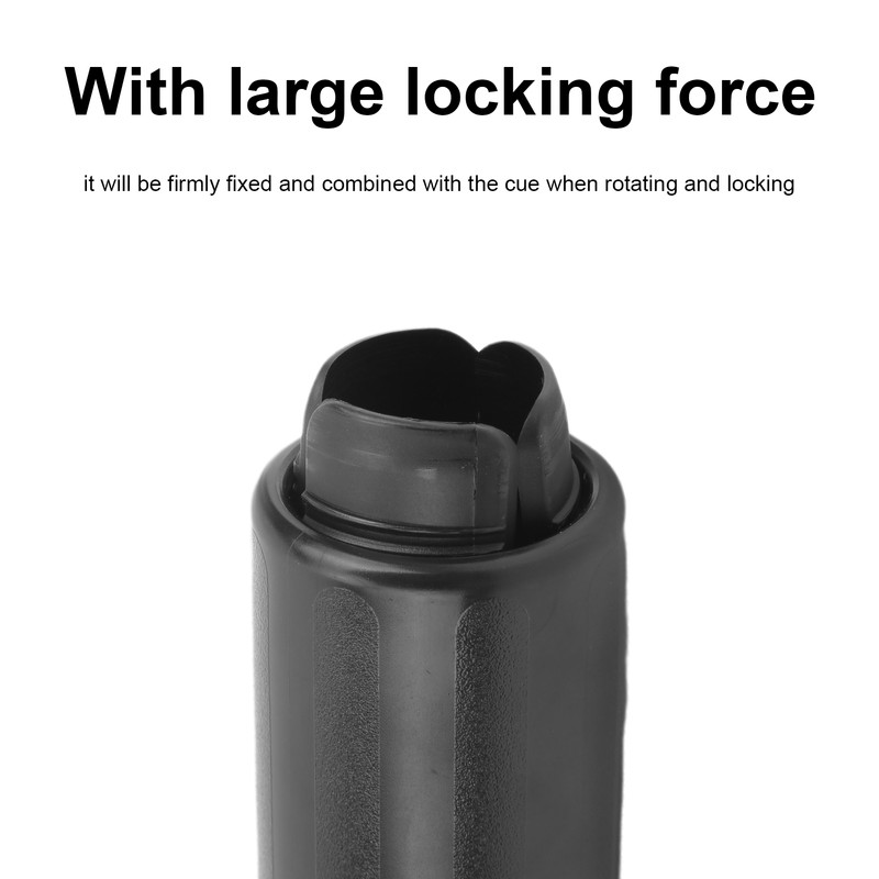 9 Balls Billiards Cue Butt End Extender Pool Stick Extension