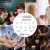 Rompecabezas De Alambre Metal Para La Mente Educativo 50pcs