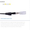 RJ45 CAT5E Cable Ethercon en ambos extremos con conectores blindados