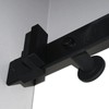 Magnetic Door Stop for Barn Door, Black