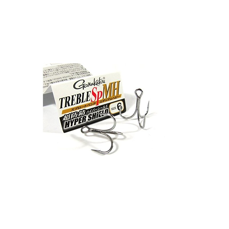 Gamakatsu triple hook treble SP MH (medium heavy) 2 No.
