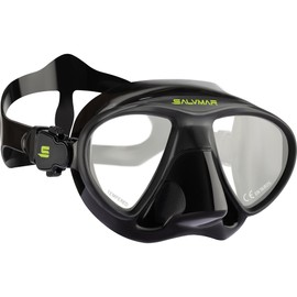 SALVIMAR Unisex - Adult Goblin Diving Mask, Black, One Size