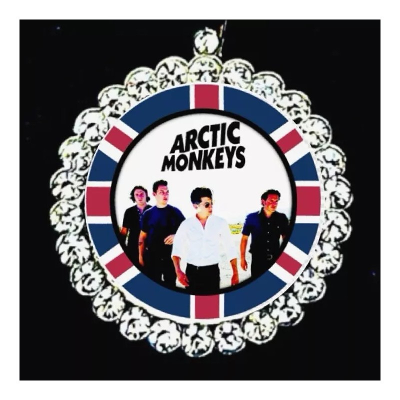 ARTIC MONKEYS TWO RHINESTONES EXCLUSIVE KEYCHAINS