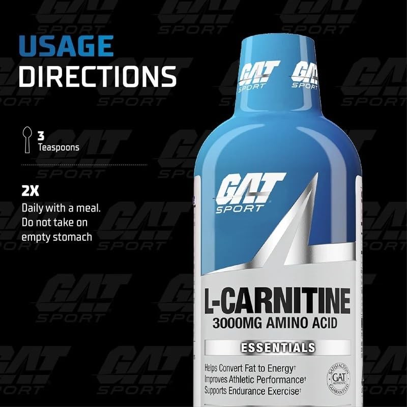 GAT Sport Liquid Carnitine 3000 mg - 473 ml -
