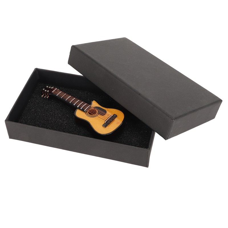 Miniature Guitar Replica Refrigerator Magnet Resin Mini Musical Instrument Fridge