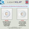 Lightklip - 1 Light Pack - Easy Fix for Damaged