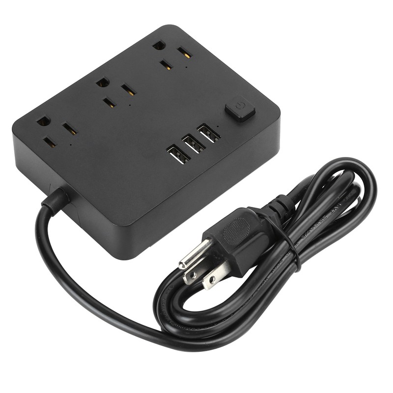 Desktop Smart Fast Charging Power Strip with 3 Outlet 3