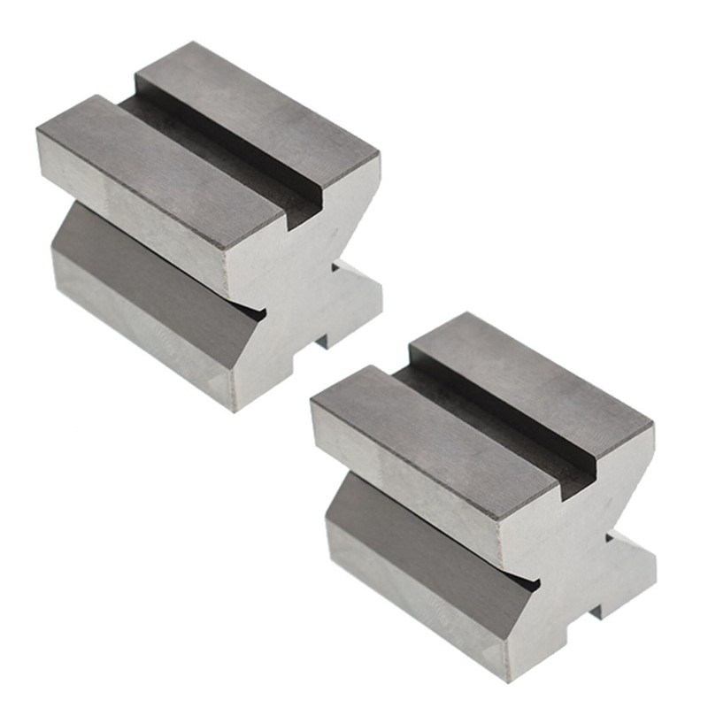 TINVHY 4PCS V-Block and Clamp Set 1-5/8in x 1-1/4in x