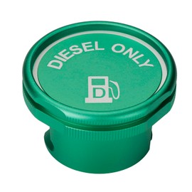 Diesel Fuel Cap for 2019-2024 Ram-Magnetic Diesel Lid for 2019 2020 2021 2022 2023 2024 Ram 1500 2500 3500 Green Aluminum Automotive Fuel Tank Cap Replacement New Model Ram Accessories