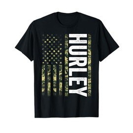 Hurley KY Vintage Us American Flag Retro For Men Women T-Shirt