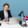 GSYLPFT 12 Pack Dominican Flags on Sticks Dominica Small Mini